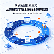 大理建站-网站改版注意事项：从调研到平稳上线的全流程指南