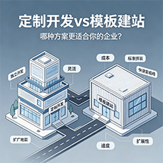 大理建站-定制开发vs模板建站：哪种方案更适合你的企业？
