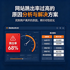 大理建站-网站跳出率过高的原因分析与解决方案