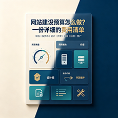 大理建站-网站建设预算怎么做？一份详细的费用清单